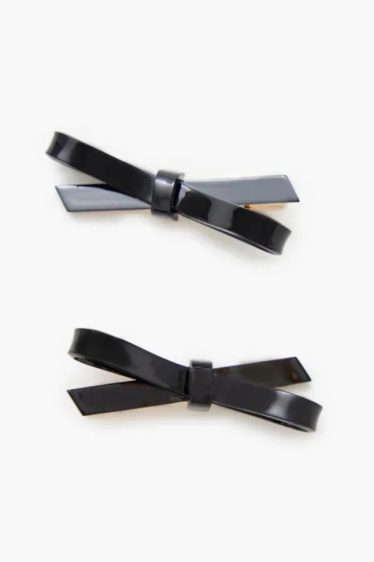 Bow Hair Clip Set (2 Pcs) sold by Urban Planet