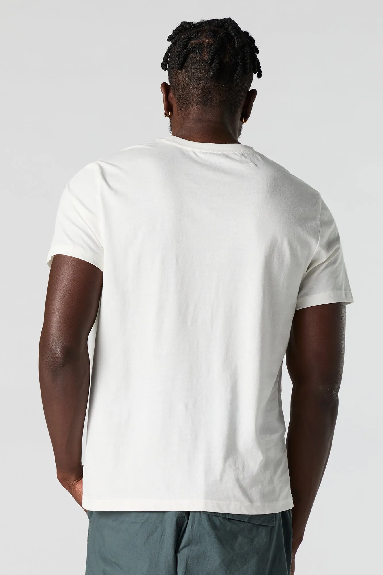 LA Embroidered T-Shirt sold by Urban Planet product image thumbnail 3