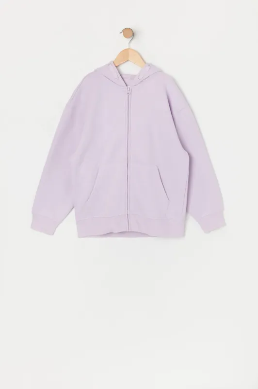 Girls Zip-Up Hoodie sold by Urban Planet