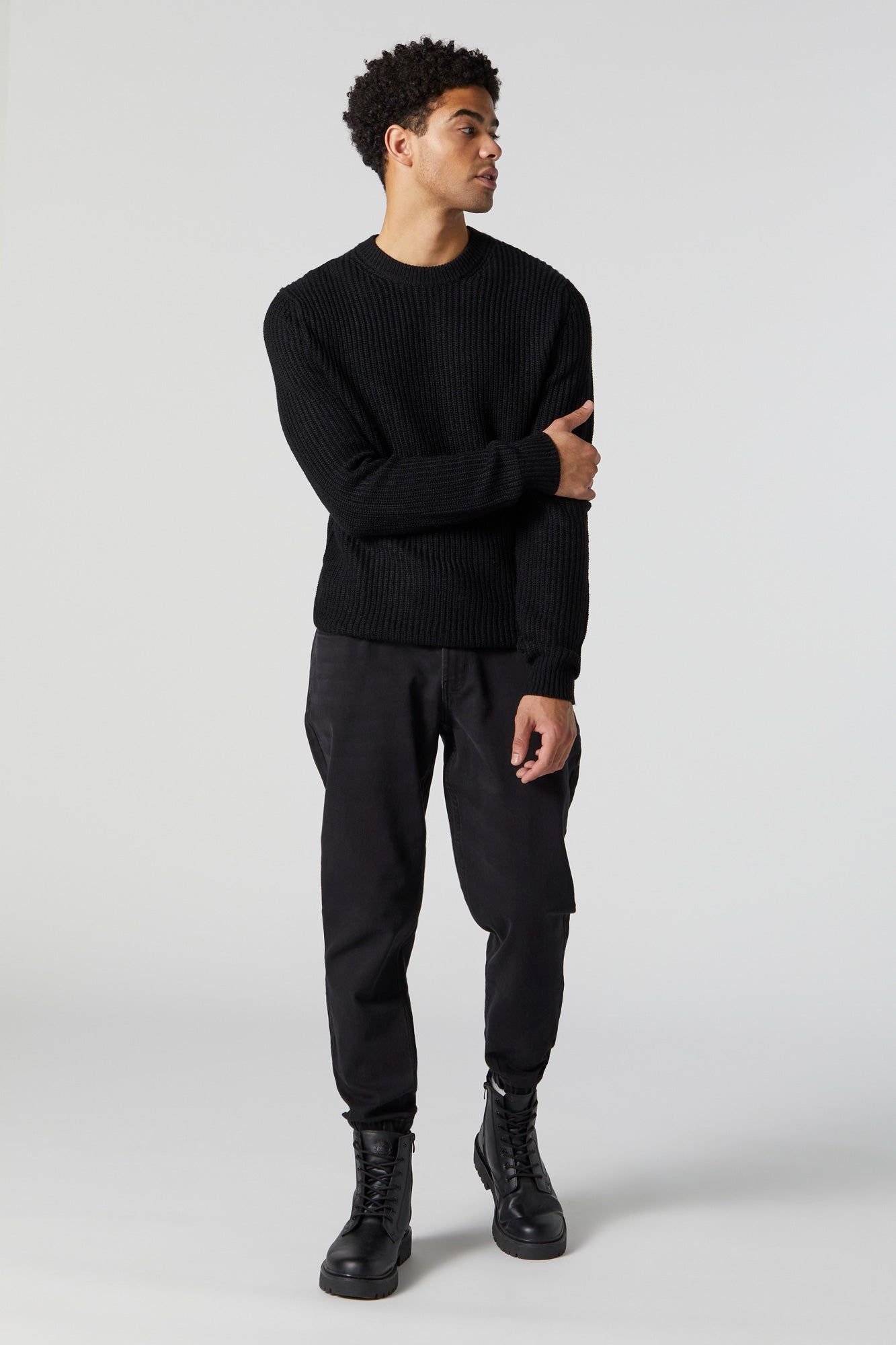 Jogger en denim à taille coulissante sold by Urban Planet product image thumbnail 2