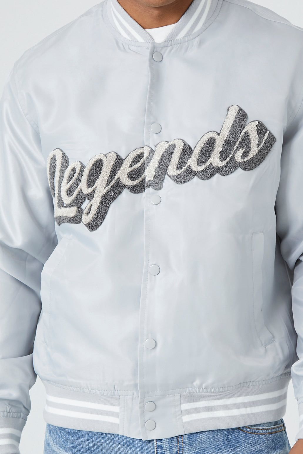 Legends Varsity Bomber Jacket sold by Urban Planet product image thumbnail 4