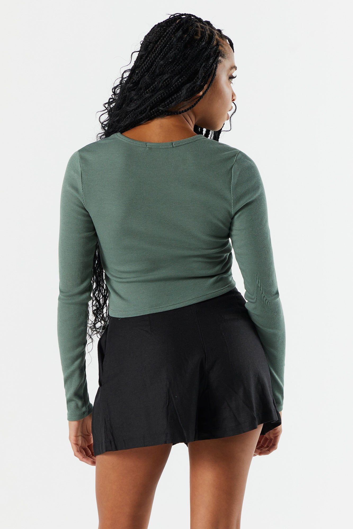 Haut ras du cou court à manches longues sold by Urban Planet product image thumbnail 11