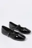 Faux Patent Leather Ballet Flat sold by Urban Planet
