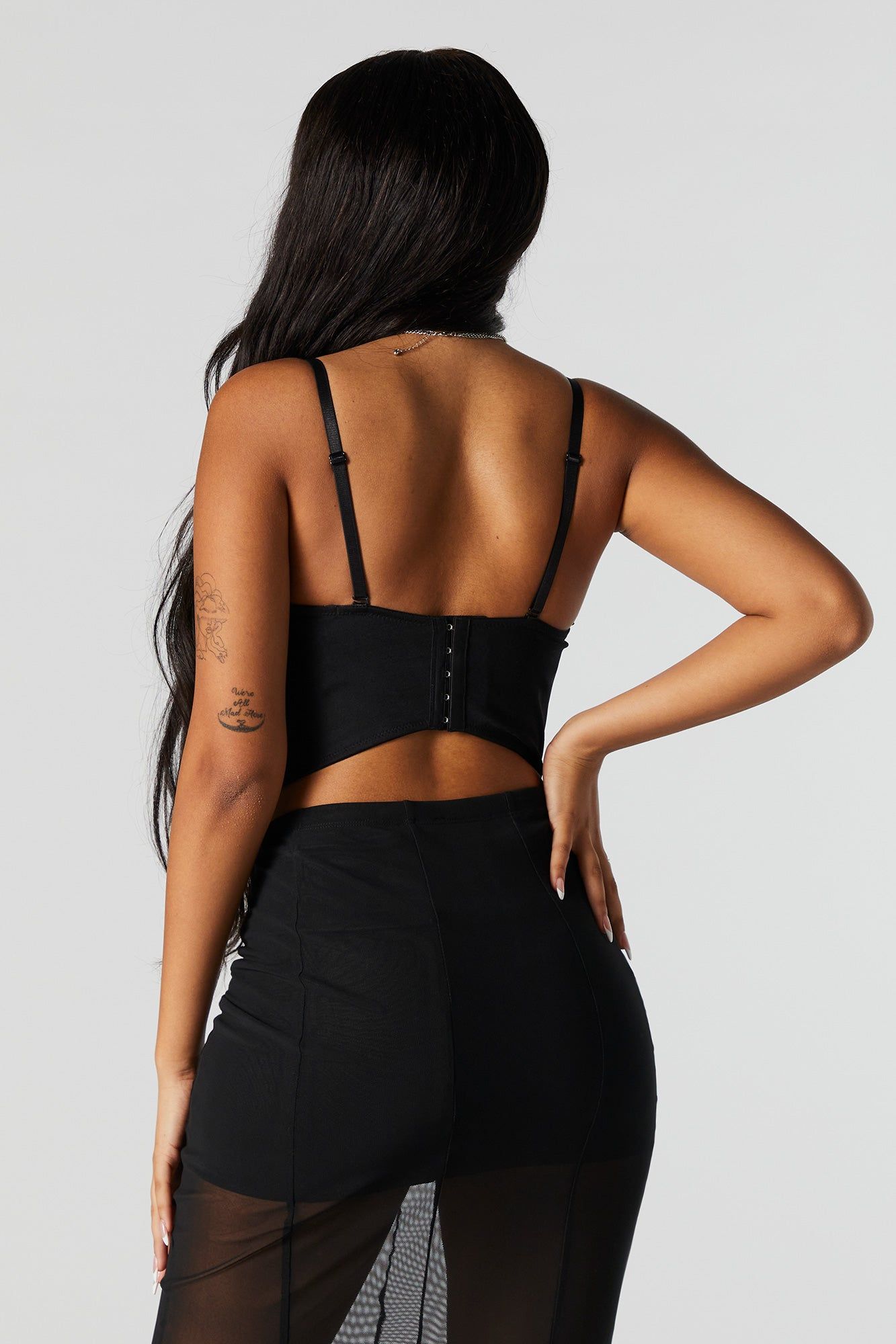 Bustier en dentelle avec paillettes sold by Urban Planet product image thumbnail 2