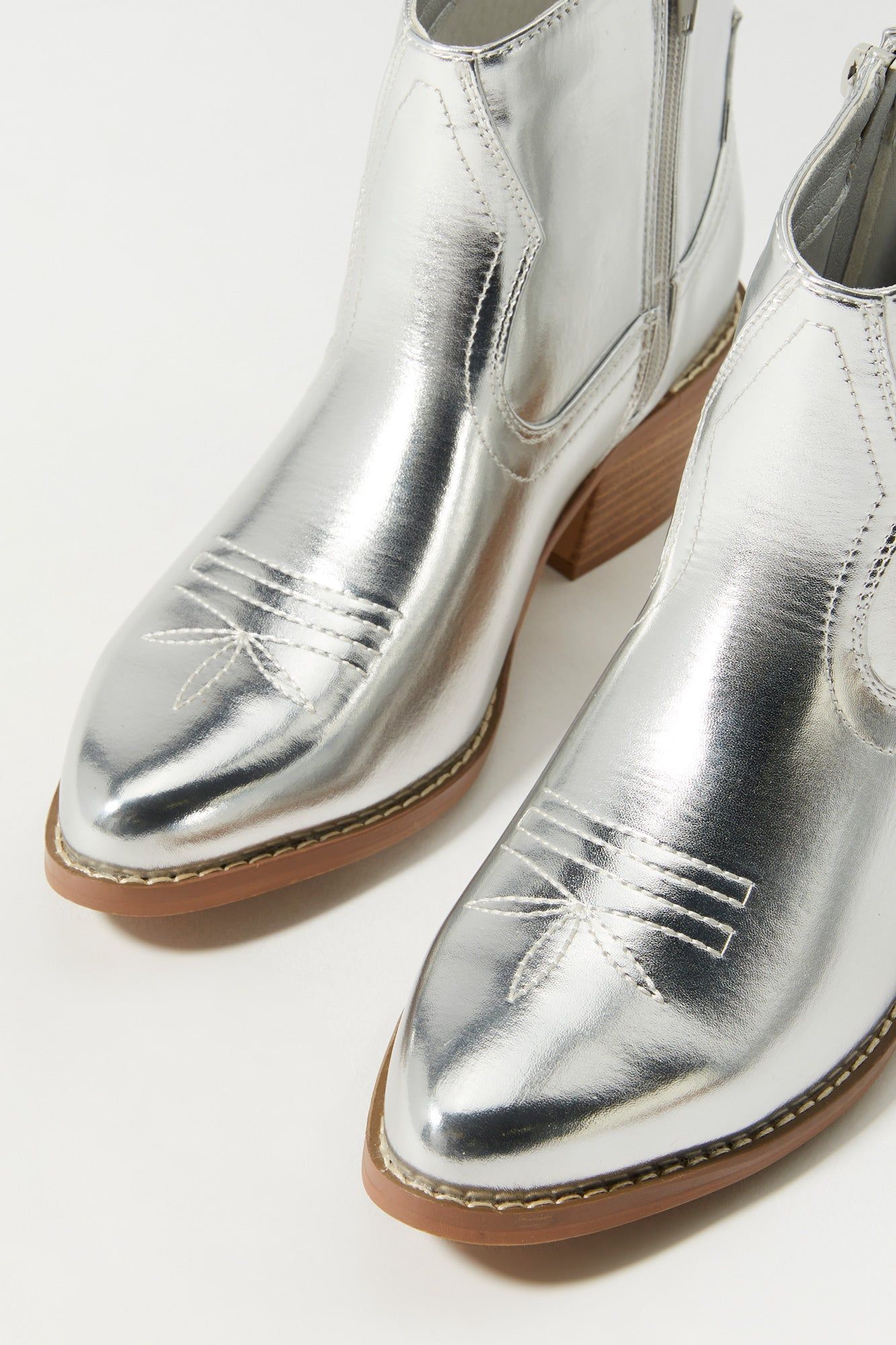 Metallic Cowboy Boot sold by Urban Planet product image thumbnail 4