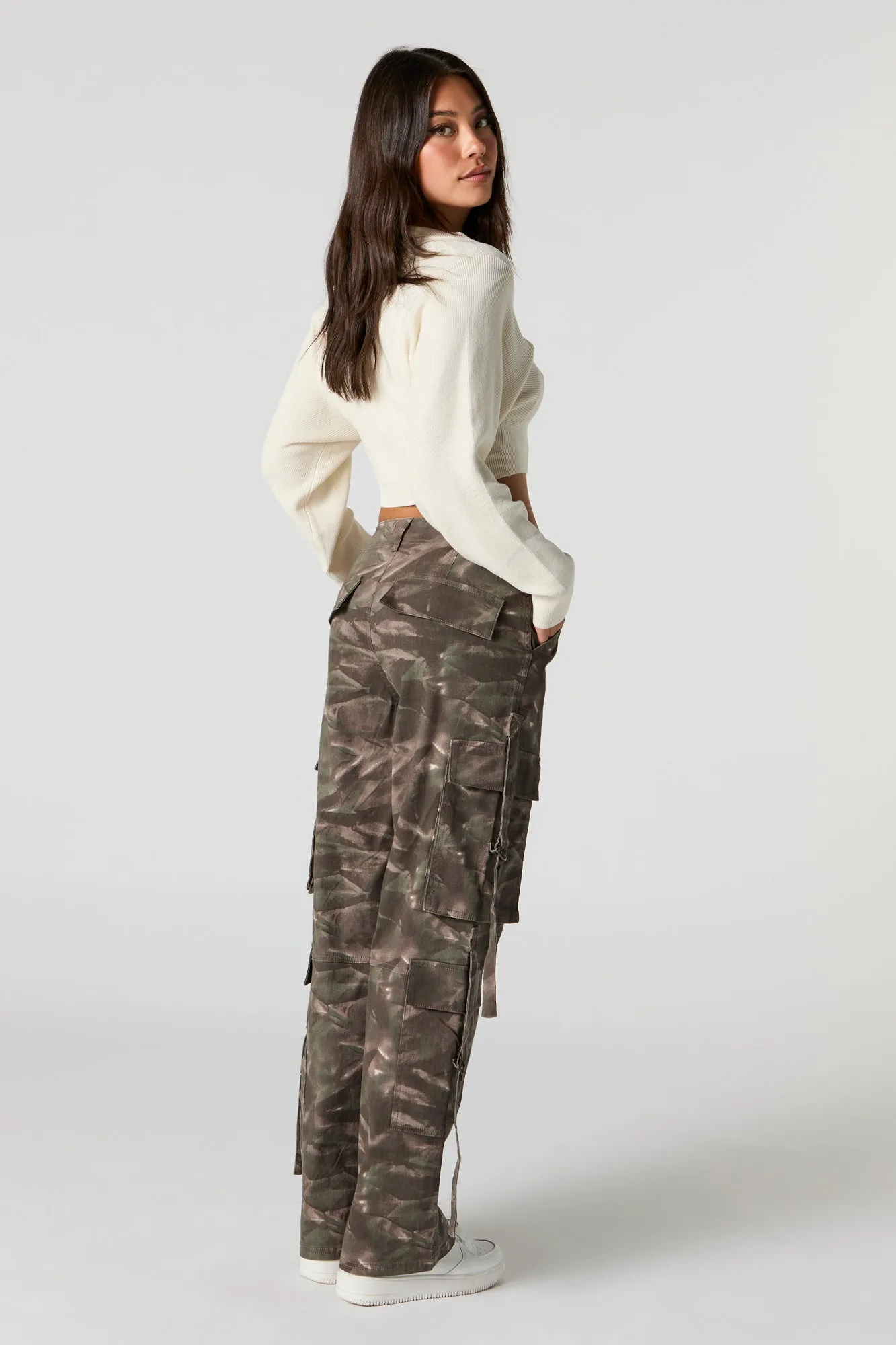 Pantalon cargo utilitaire imprimé sold by Urban Planet product image thumbnail 3