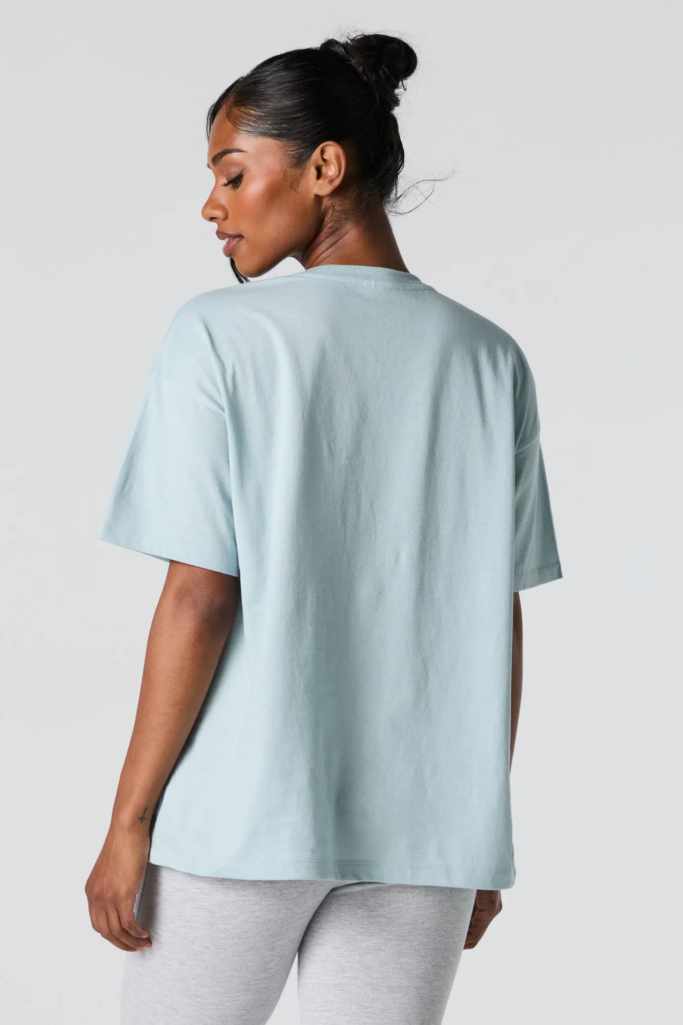 Always Extra Stitch Graphic Boyfriend T-Shirt sold by Urban Planet product image thumbnail 3