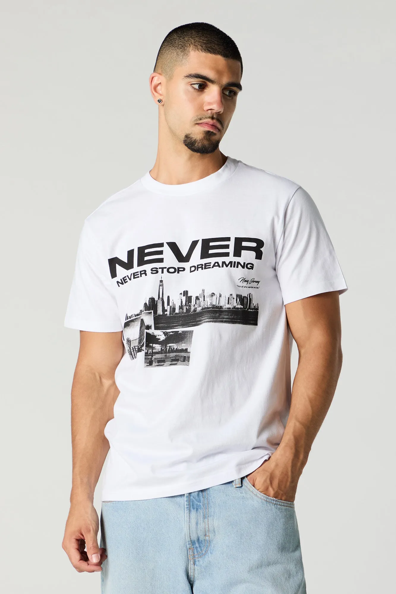 Never Stop Dreaming Graphic T-Shirt sold by Urban Planet