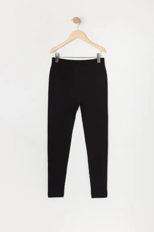 Girls Fleece Ribbed Legging sold by Urban Planet