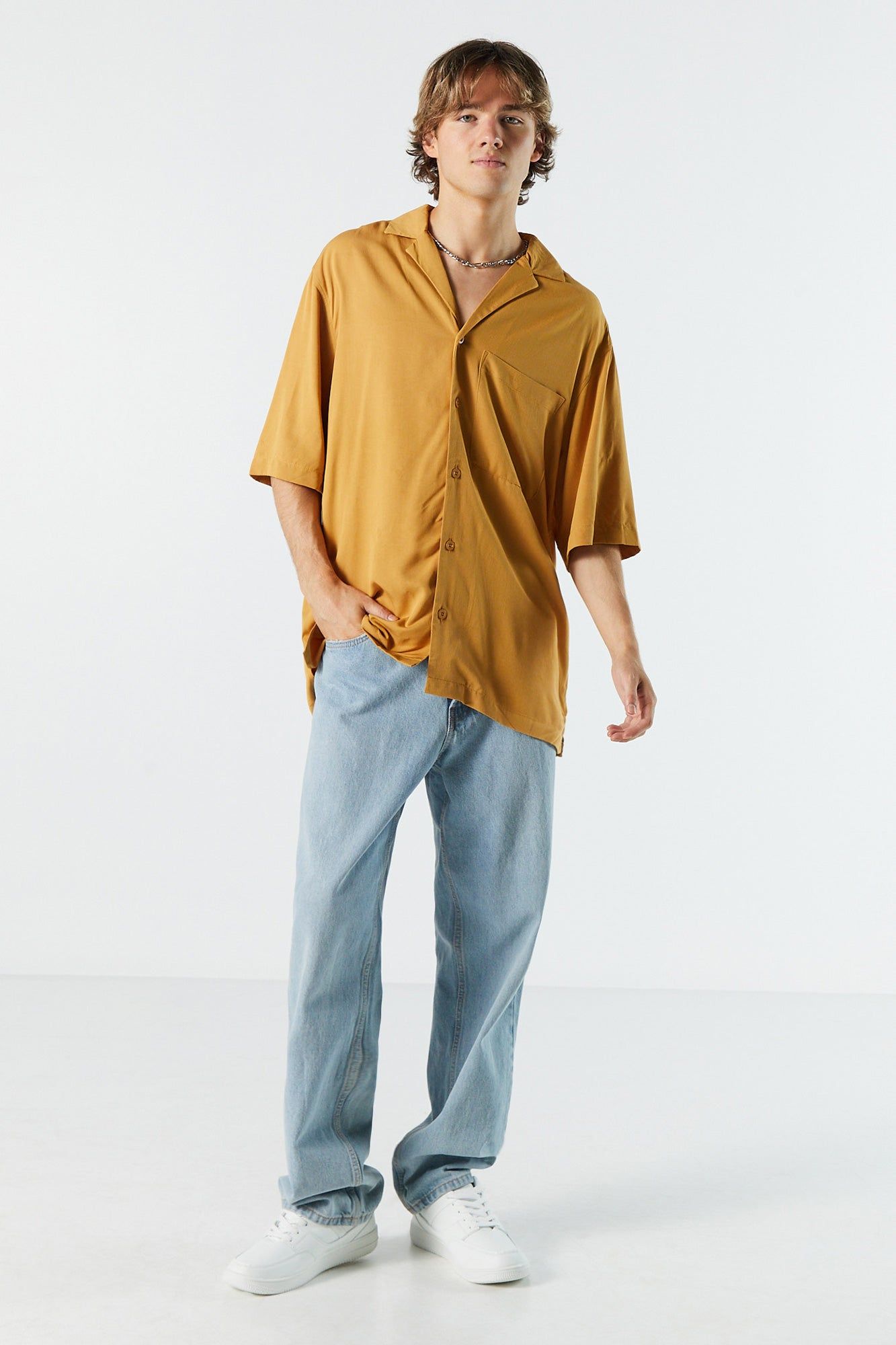 Haut boutonné Coloré décontracté sold by Urban Planet product image thumbnail 3