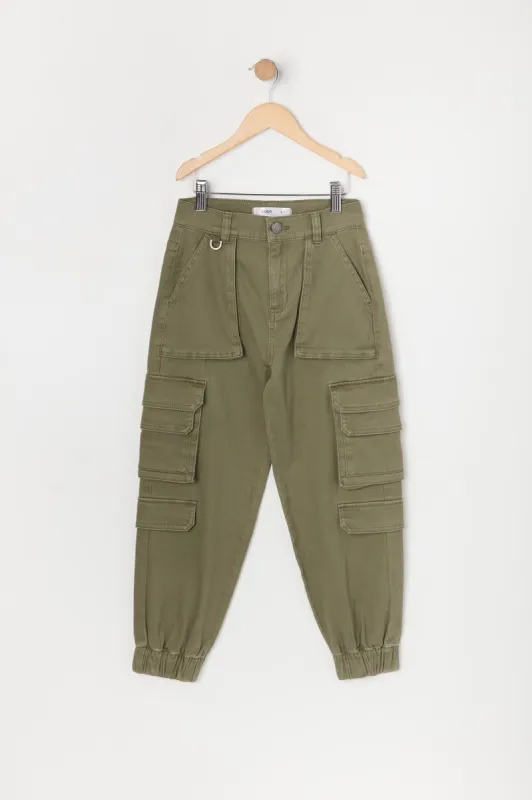 Girls Multi Pocket Cargo Jogger sold by Urban Planet