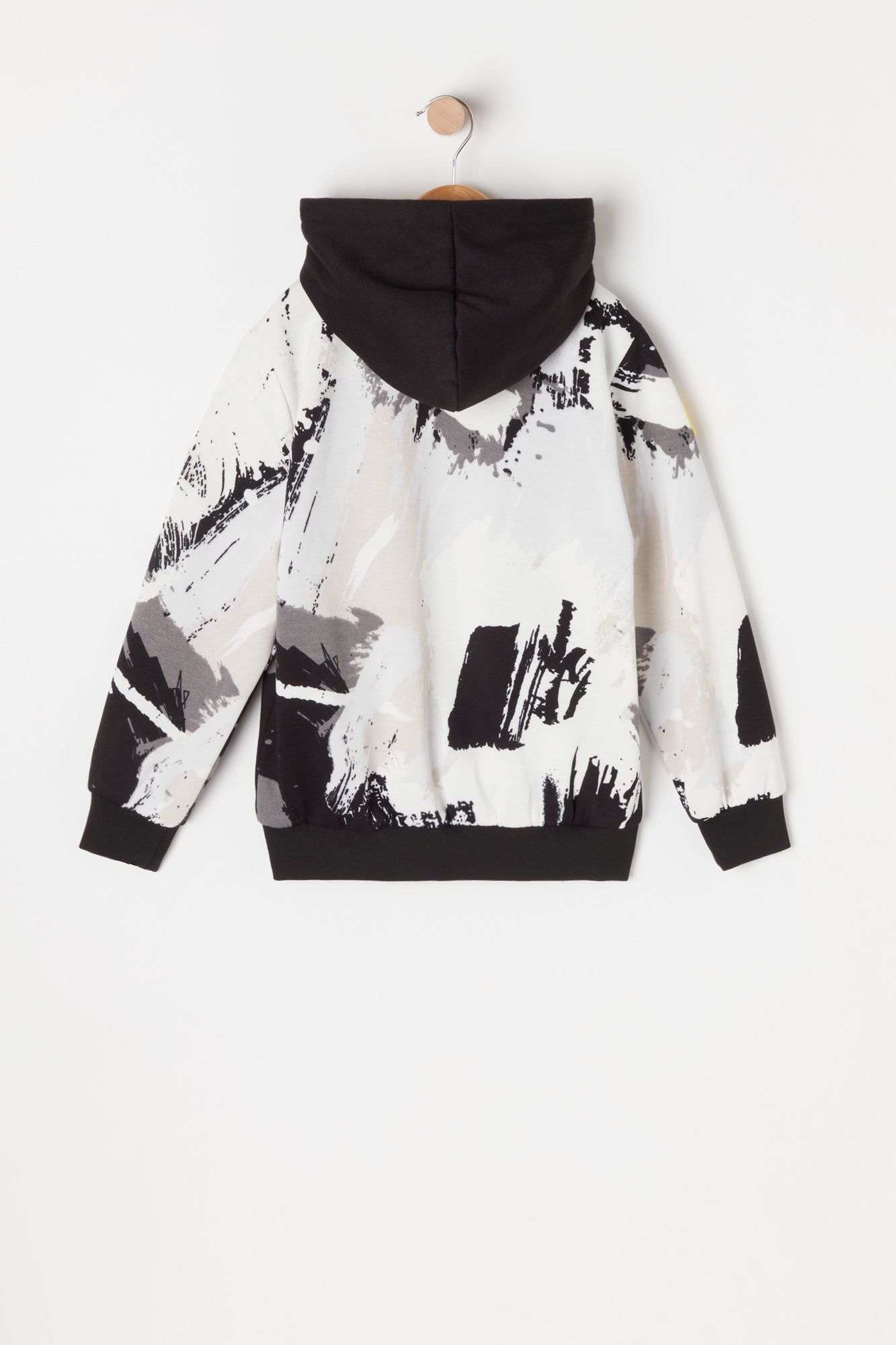 Boys Authentic Streetwear Graphic Paint Print Bomber Jacket sold by Urban Planet product image thumbnail 2