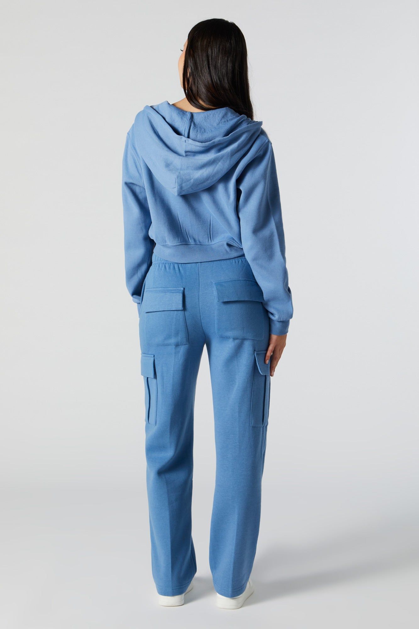 Fleece Wide Leg Cargo Pant sold by Urban Planet product image thumbnail 3