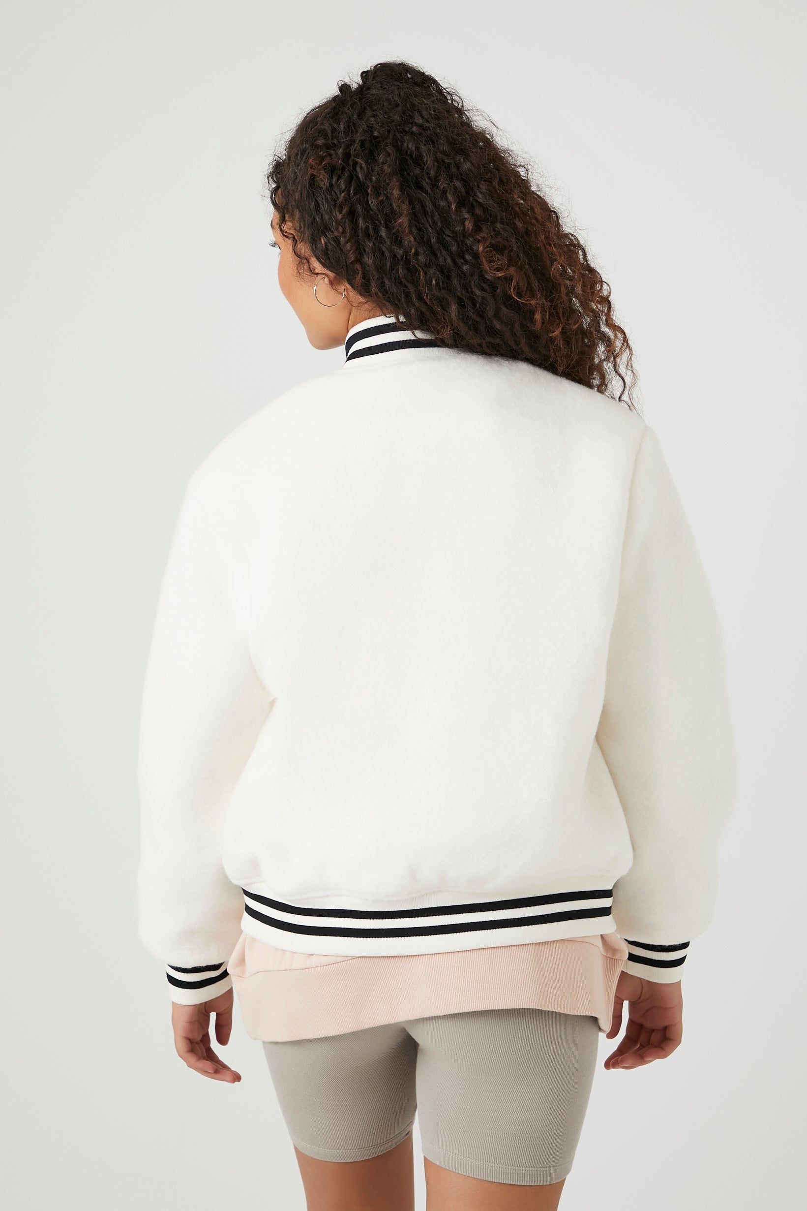 Blouson Letterma de style universitaire rayé sold by Urban Planet product image thumbnail 7