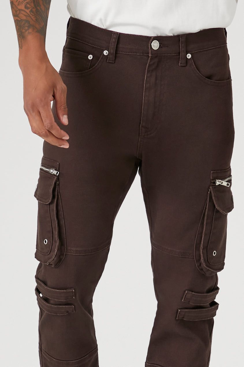 Jean cargo mi-taille mince sold by Urban Planet product image thumbnail 5