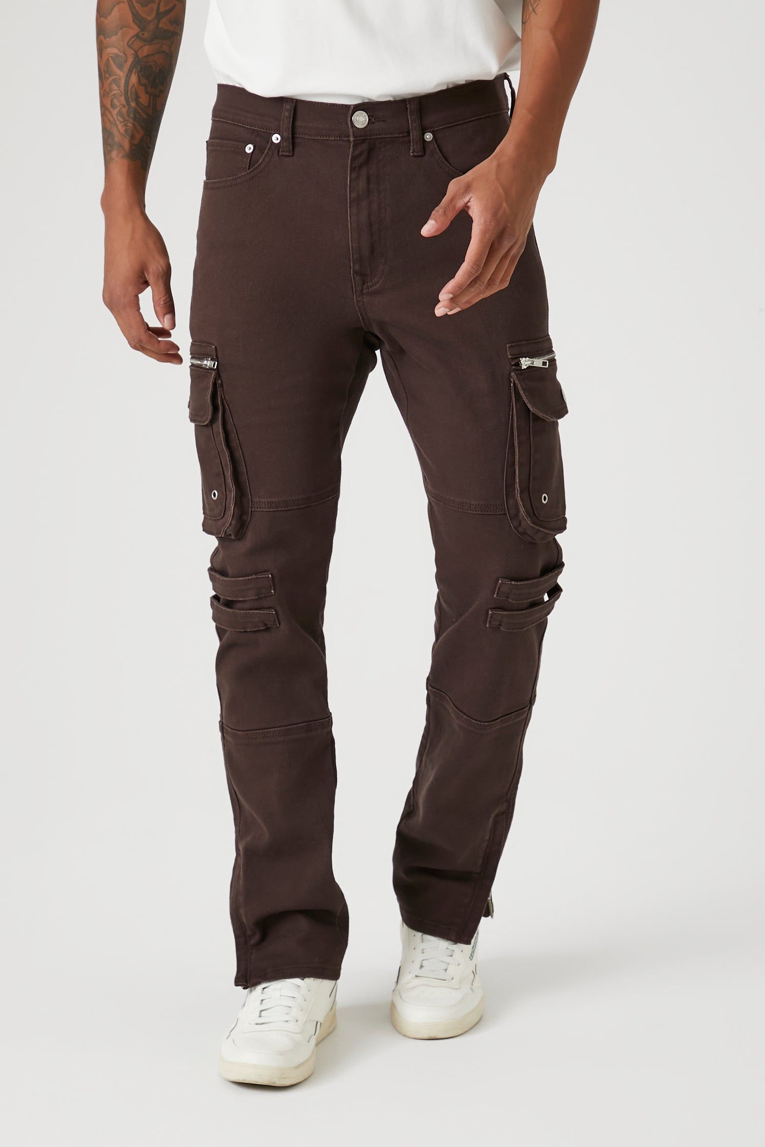 Jean cargo mi-taille mince sold by Urban Planet product image thumbnail 2