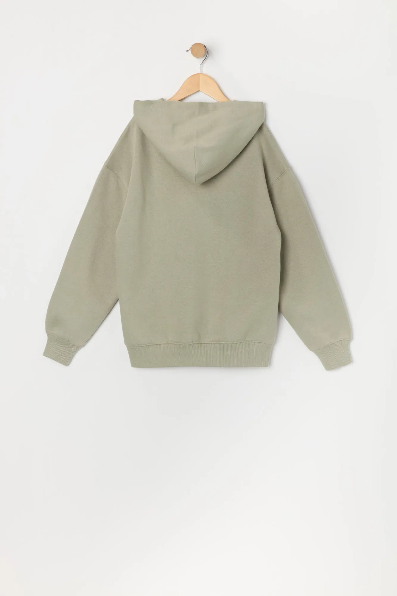 Haut à capuchon en molleton avec imprimé Do What You Dare pour garçon sold by Urban Planet product image thumbnail 2