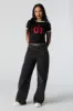 01 Graphic Ringer T-Shirt sold by Urban Planet