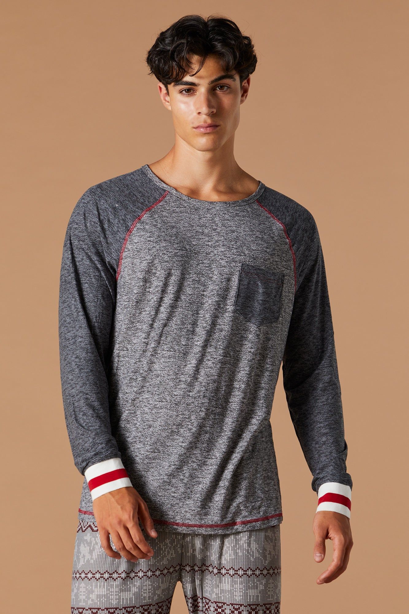 Ensemble pyjama Unisexe Pyjamas de famille en jersey jacquard sold by Urban Planet product image thumbnail 2