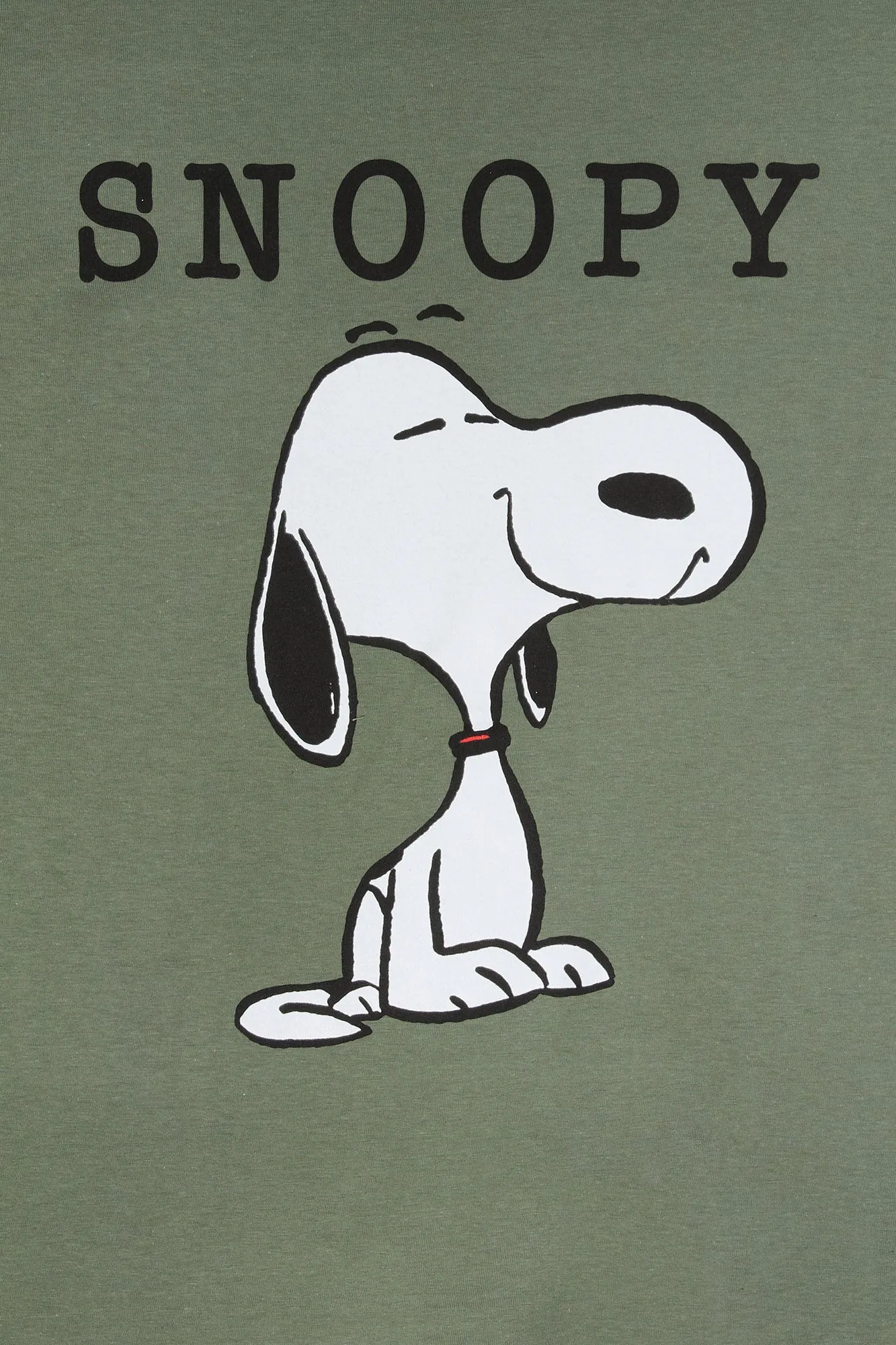 Snoopy Graphic Boyfriend T-Shirt sold by Urban Planet product image thumbnail 2