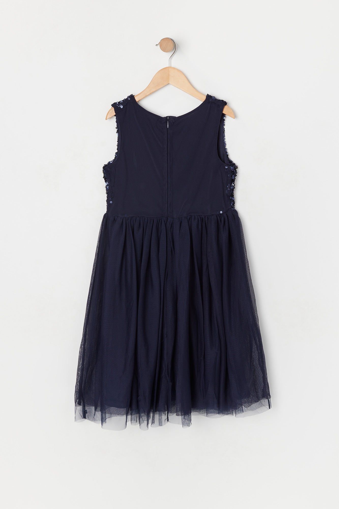 Girls Sequin Tulle Dress sold by Urban Planet product image thumbnail 2