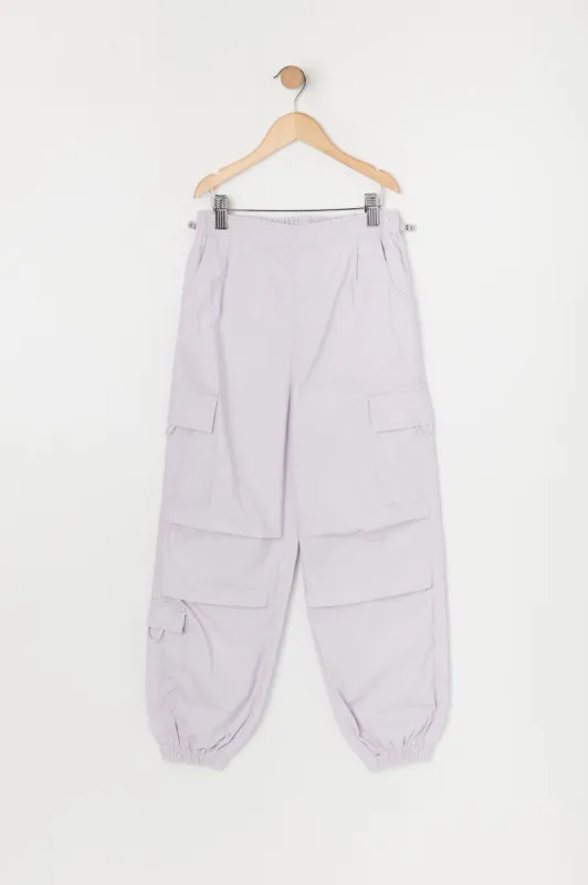 Pantalon parachute cargo pour fille sold by Urban Planet