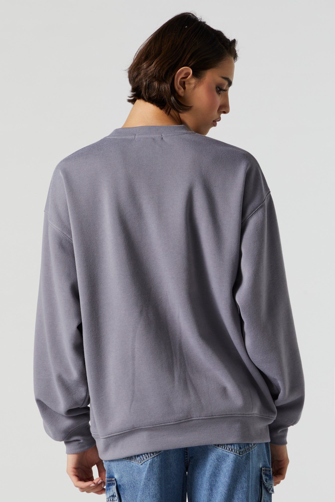 Los Angeles Chenille Embroidered Fleece Sweatshirt sold by Urban Planet product image thumbnail 2