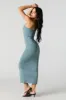 Robe maxi moulante profilée à encolure dégagée sold by Urban Planet