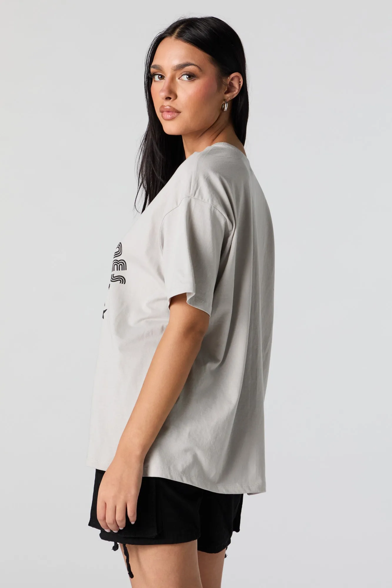 The Rolling Stones Graphic Boyfriend T-Shirt sold by Urban Planet product image thumbnail 4