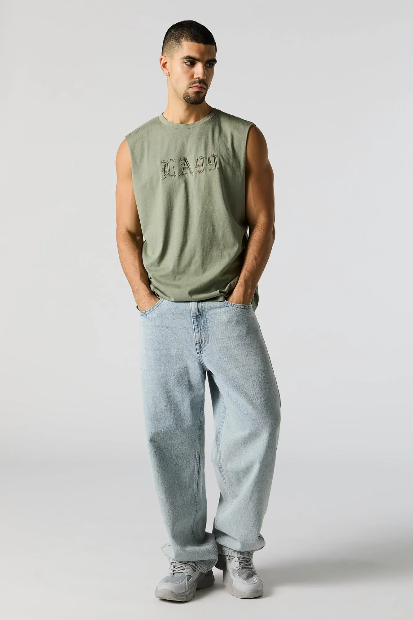 LA 99 Embroidered Tank sold by Urban Planet product image thumbnail 2