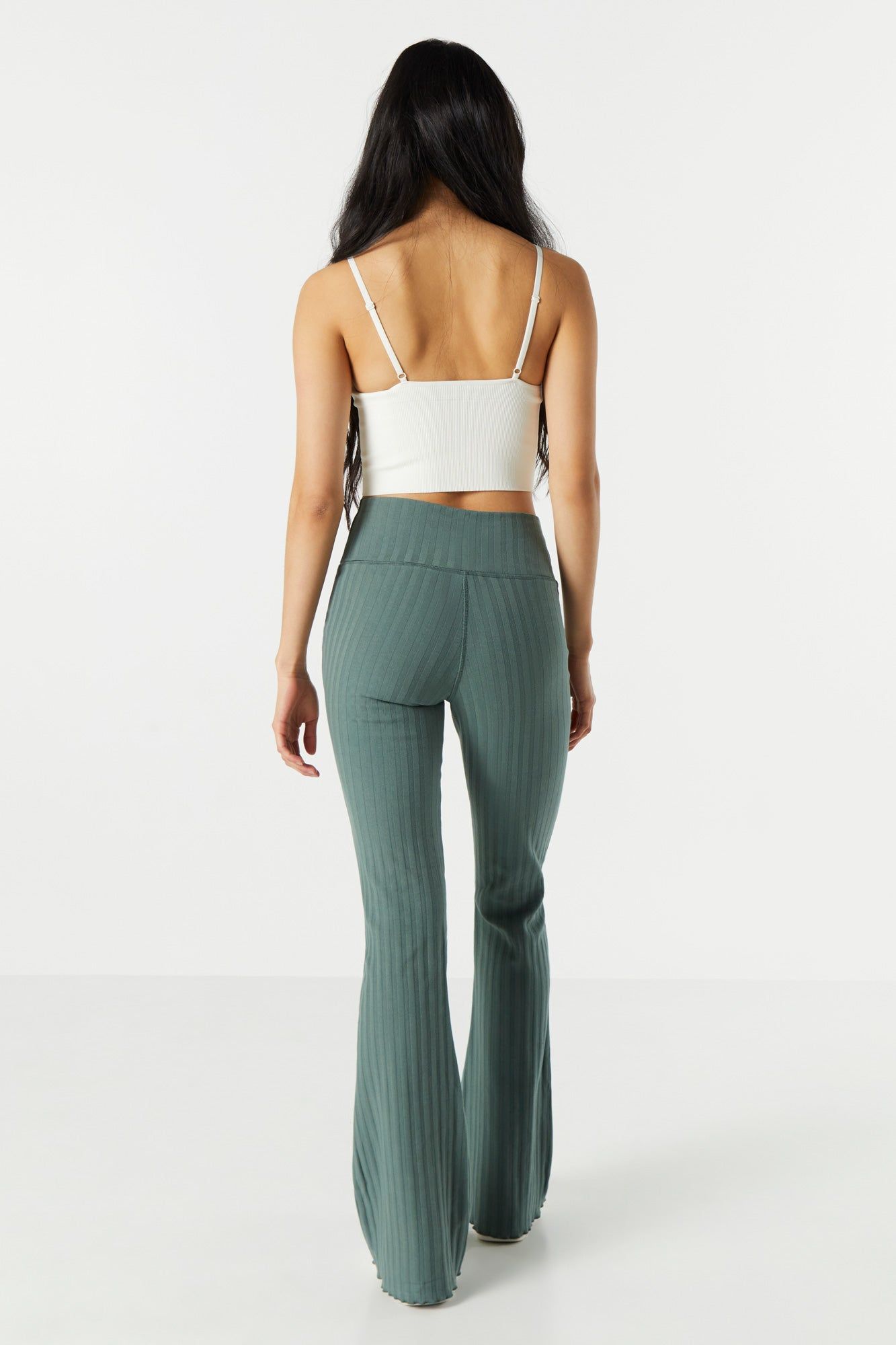 Pantalon côtelé à enfiler à taille haute sold by Urban Planet product image thumbnail 9