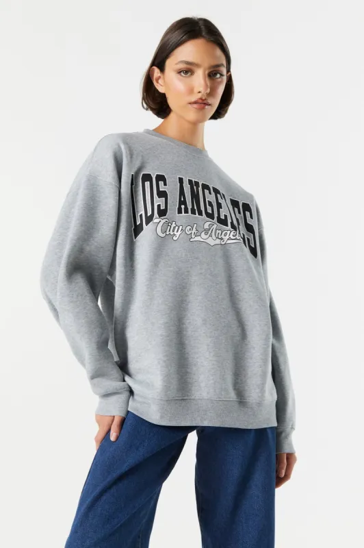 City of Angels Graphic Fleece Sweatshirt sold by Urban Planet
