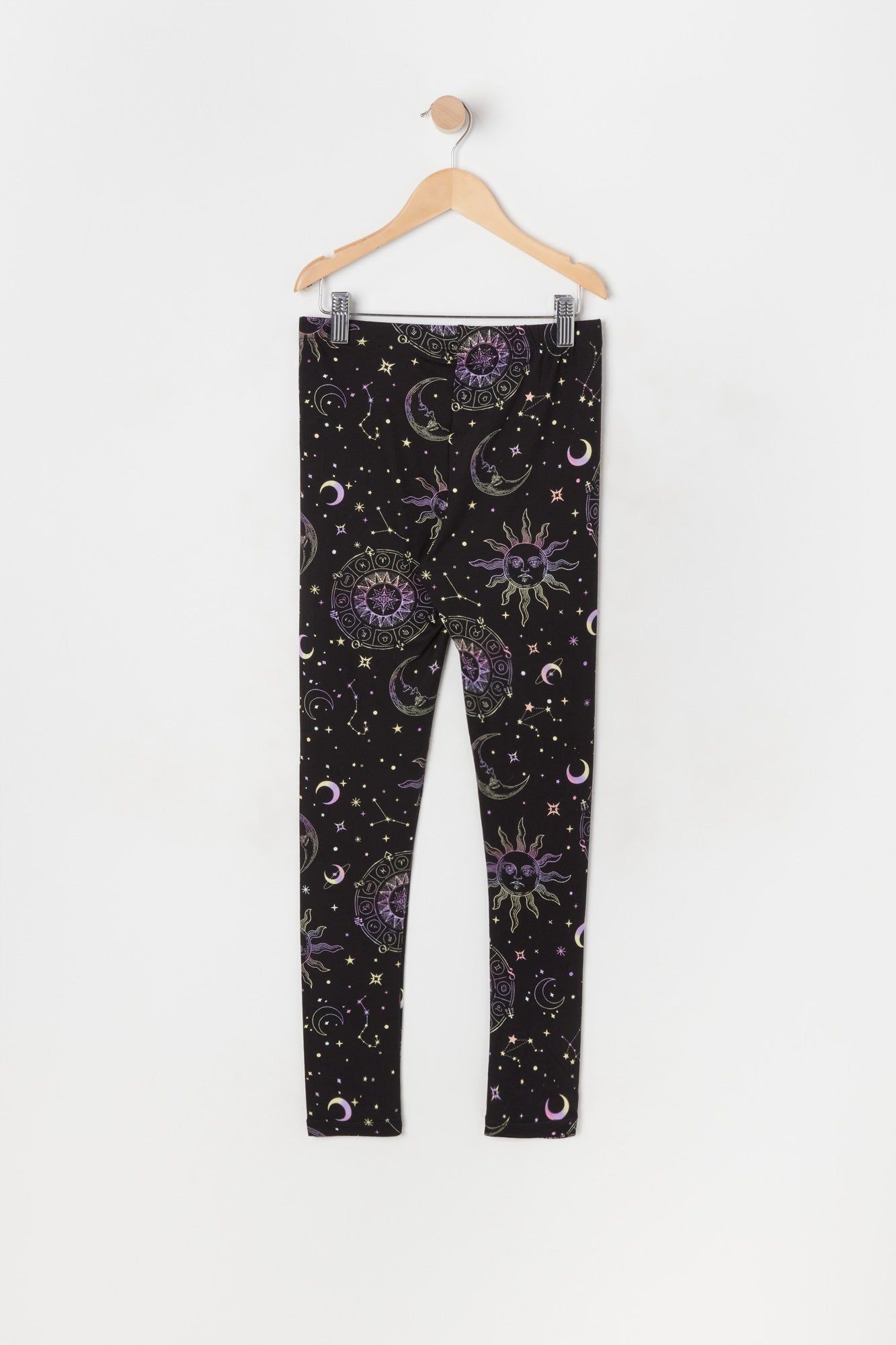 Girls Soft Mystic Sun and Moon Print Legging sold by Urban Planet product image thumbnail 2