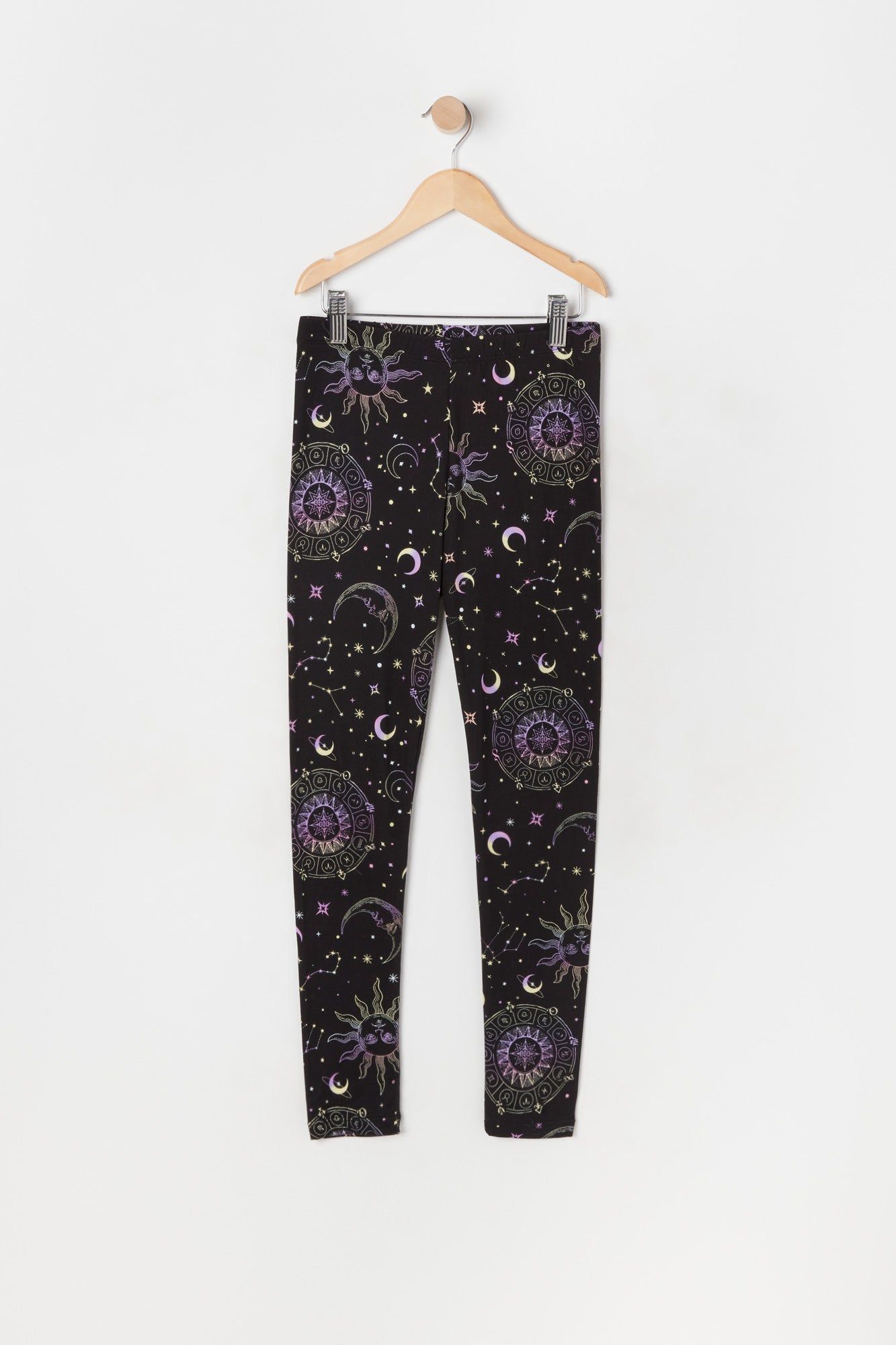 Girls Soft Mystic Sun and Moon Print Legging sold by Urban Planet
