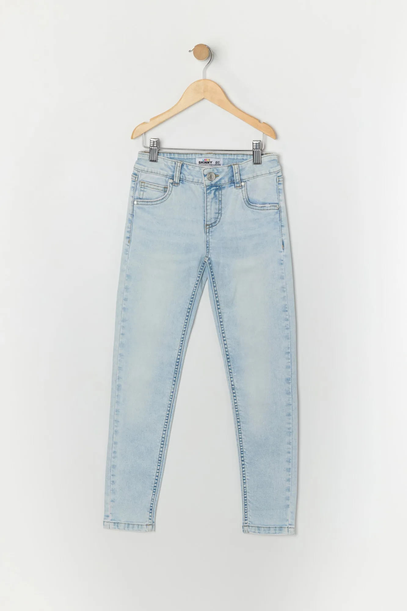 Girls Mid Rise Skinny Jean sold by Urban Planet