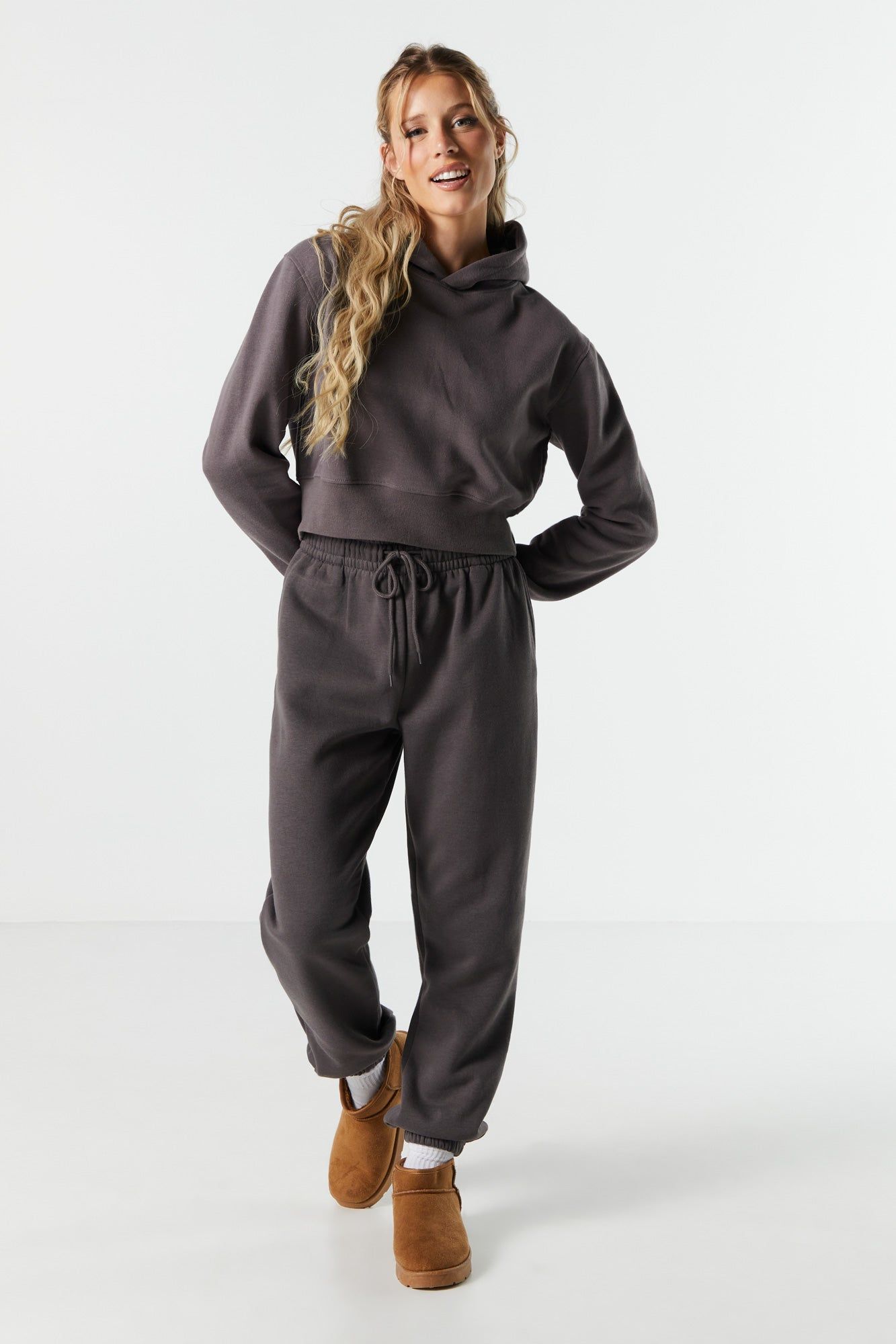 Fleece High Rise Jogger sold by Urban Planet product image thumbnail 7