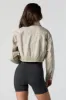 Zip-Up Cargo Bomber Jacket sold by Urban Planet