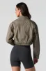 Zip-Up Cargo Bomber Jacket sold by Urban Planet