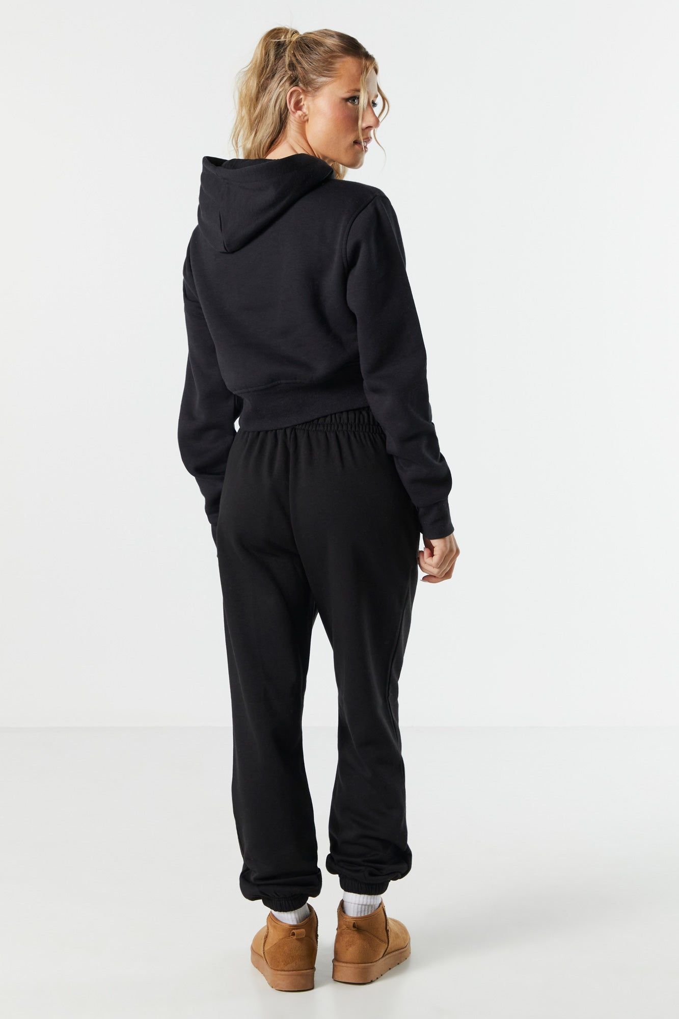 Fleece High Rise Jogger sold by Urban Planet product image thumbnail 6