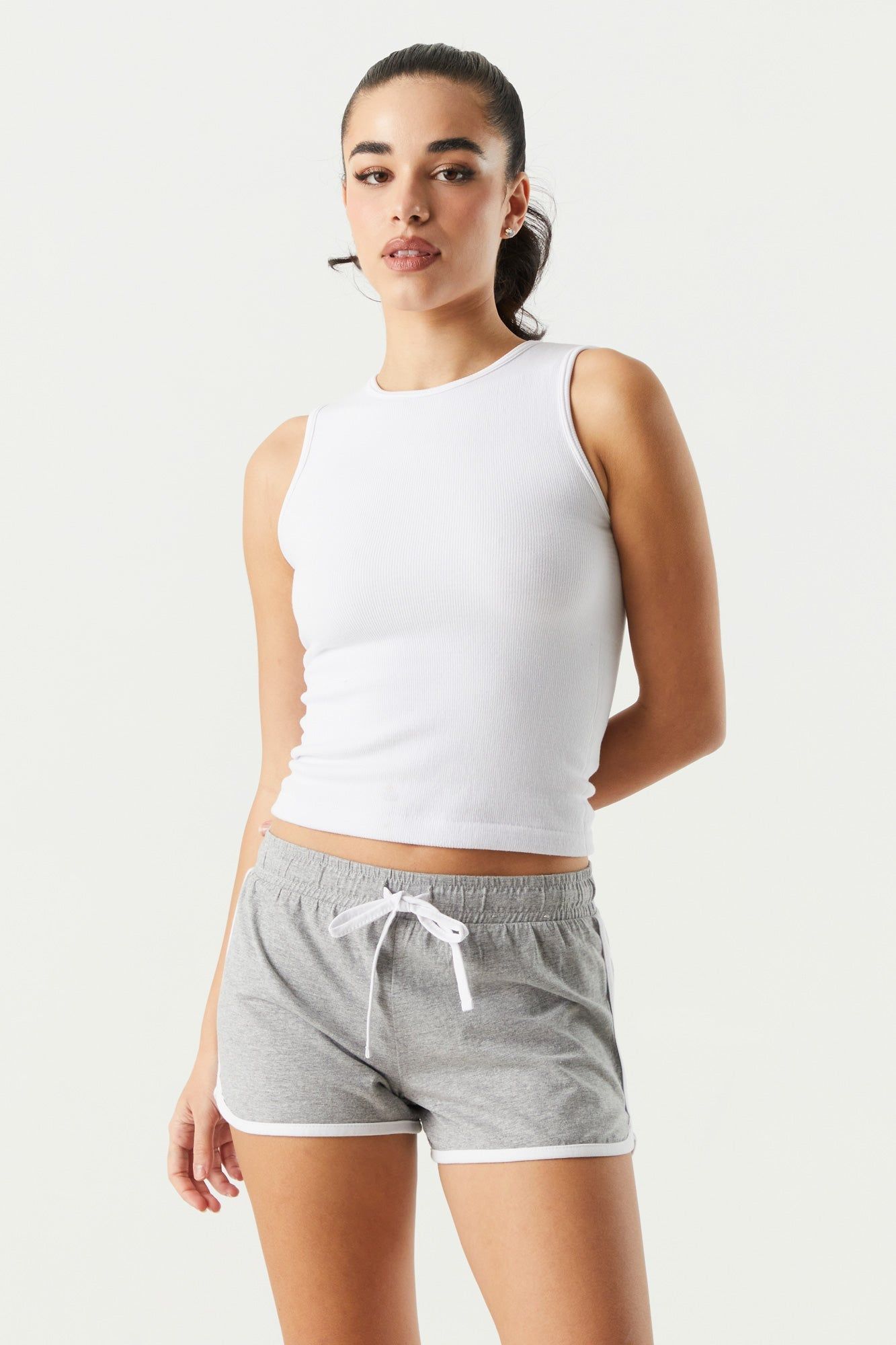 Drawstring Solid Dolphin Short sold by Urban Planet product image thumbnail 10