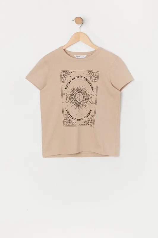 Girls Protect Your Energy Graphic T-Shirt sold by Urban Planet