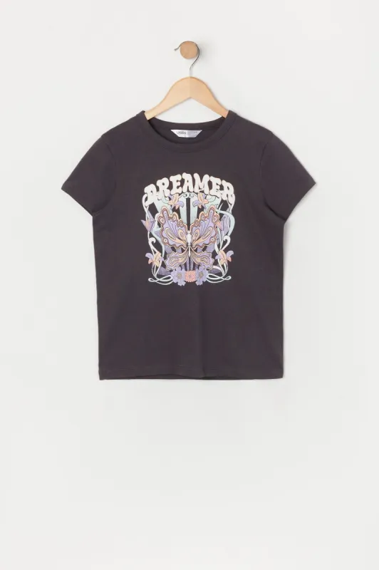 Girls Dreamer Graphic T-Shirt sold by Urban Planet