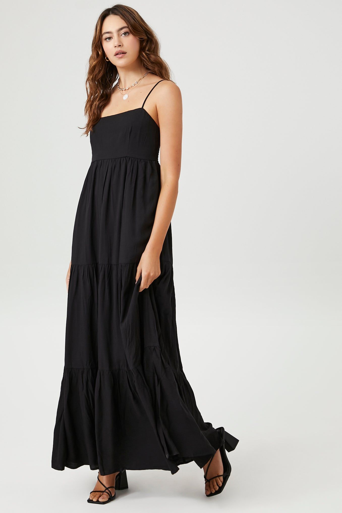 Tiered Cami Maxi Dress sold by Urban Planet product image thumbnail 4