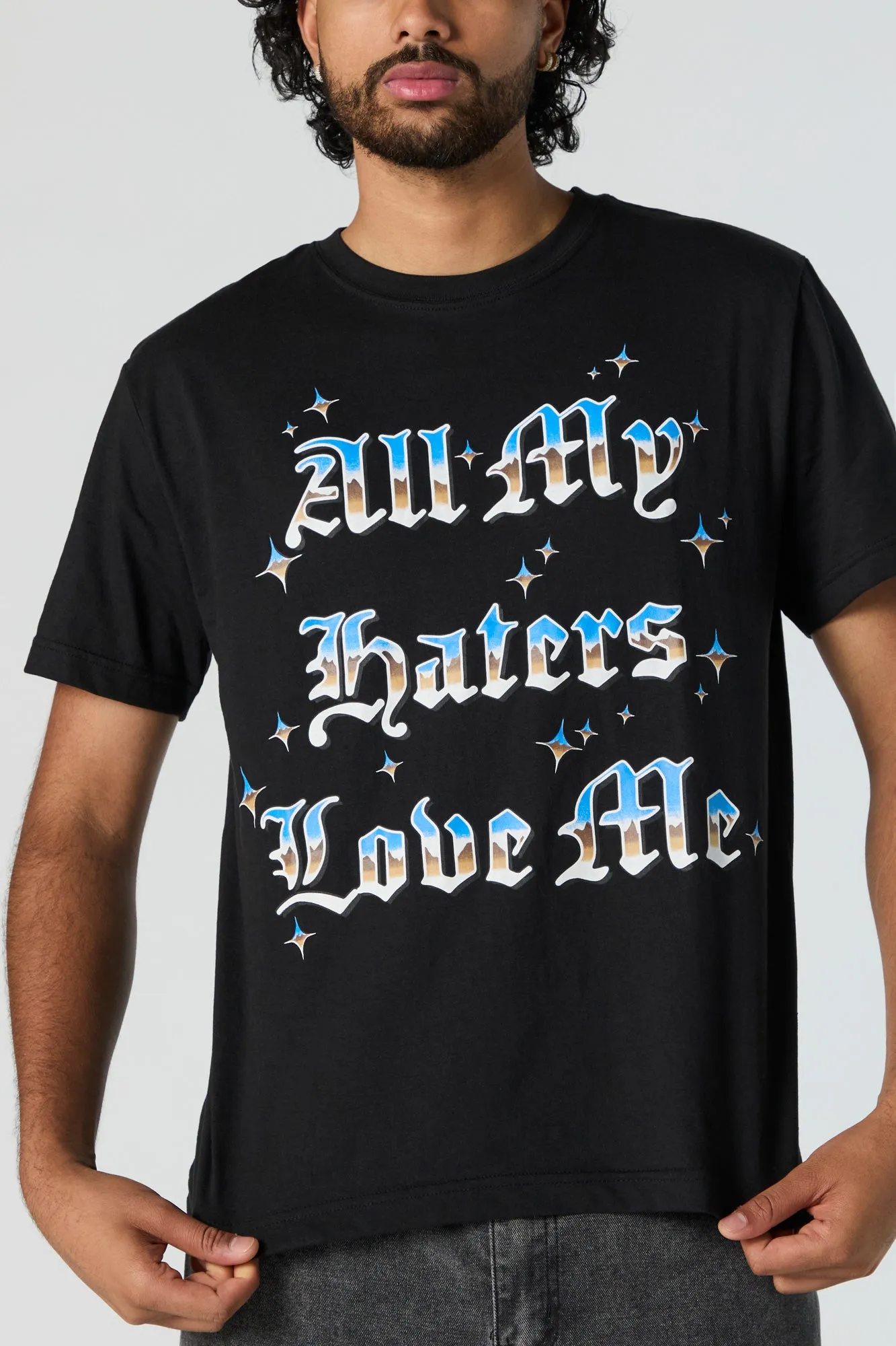 Haters Love Me Graphic T-Shirt sold by Urban Planet