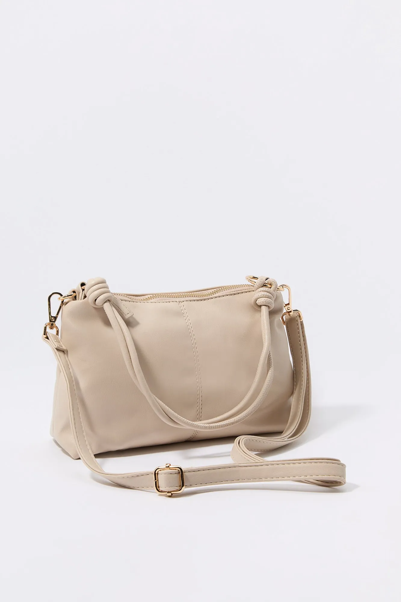 Knotted Handle Crossbody Purse sold by Urban Planet product image thumbnail 3
