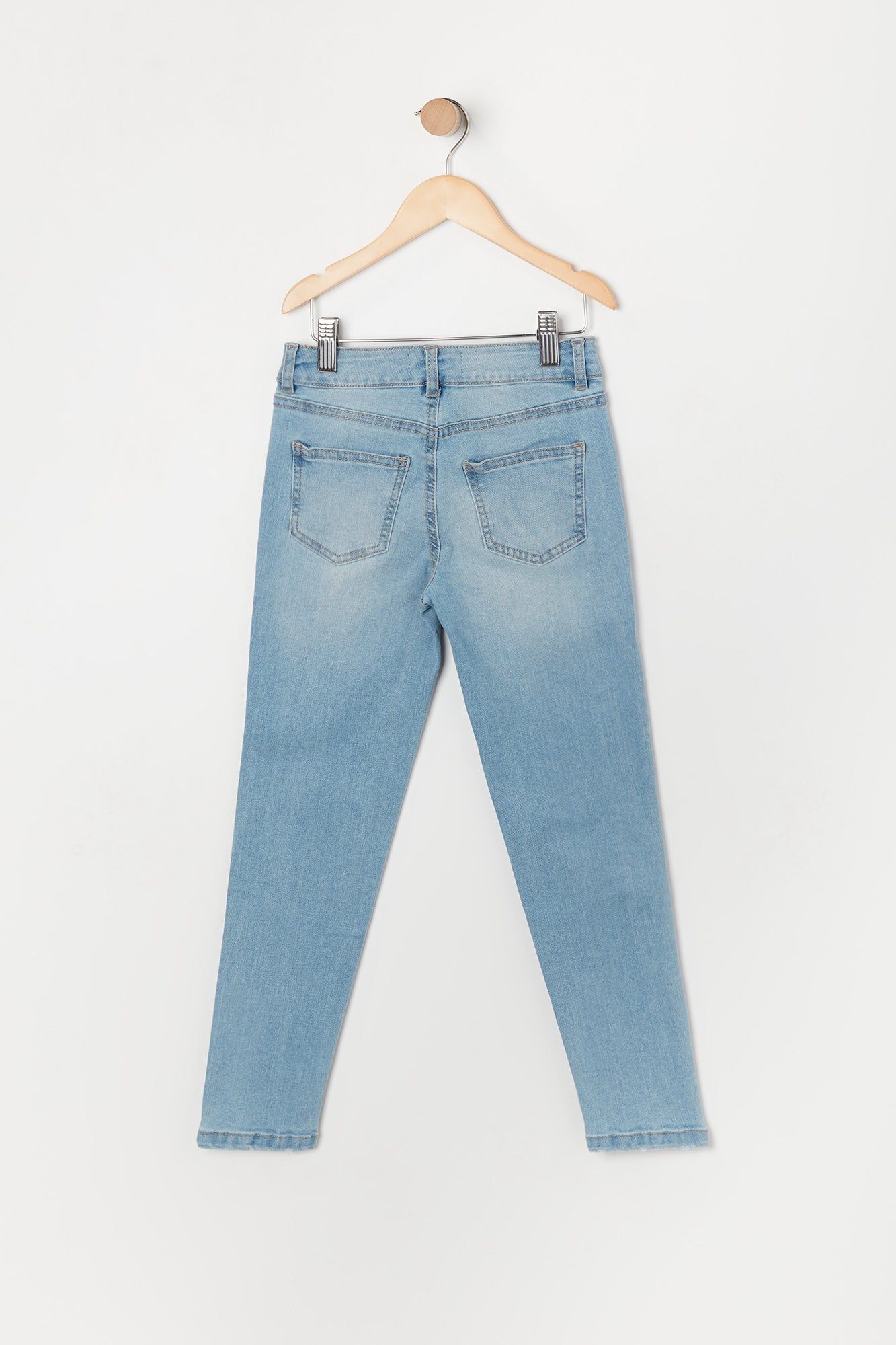 Girls Miami Medium Wash Mid Rise Skinny Jean sold by Urban Planet product image thumbnail 2