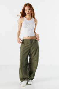 Pantalon parachute uni sold by Urban Planet