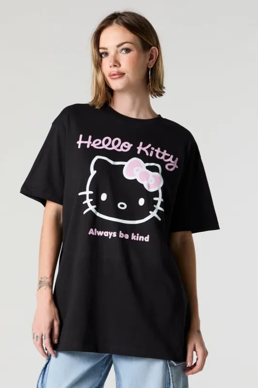 Hello Kitty Be Kind Graphic Boyfriend T-Shirt sold by Urban Planet