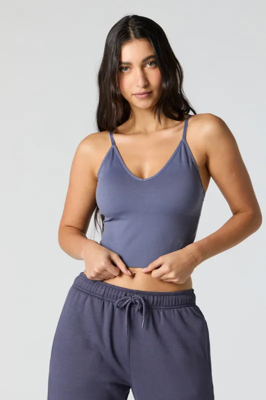 Camisole sans couture à encolure en V avec bonnets intégrés sold by Urban Planet