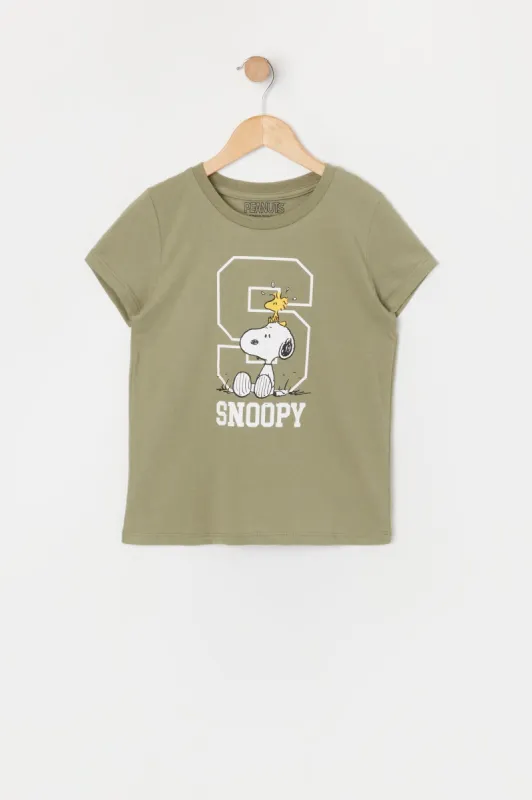 Girls Snoopy Graphic T-Shirt sold by Urban Planet
